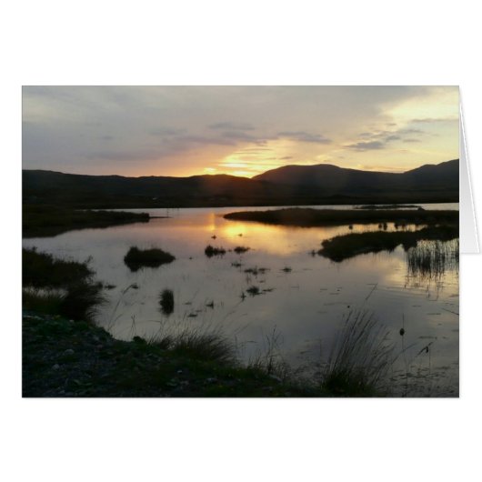 Sunset, County Galway Cards (Front Horizontal)