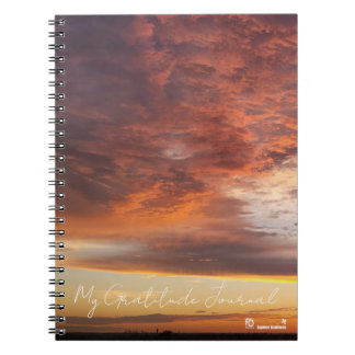 Sunset Cover Gratitude Notebook