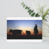 Sunset Cowboy (Standing Front)