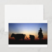 Sunset Cowboy (Front/Back)