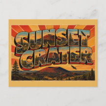 Sunset Crater Arizona Cinder Cone Volcano Art