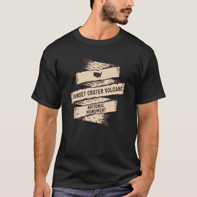 Sunset Crater Volcano National Monument Arizona So T-Shirt (Front)