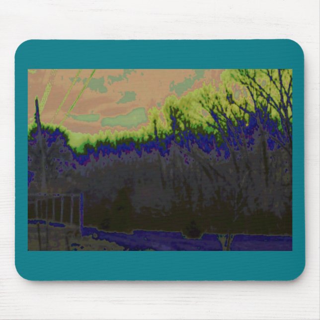 Sunset Creek Mouse Pad (Front)