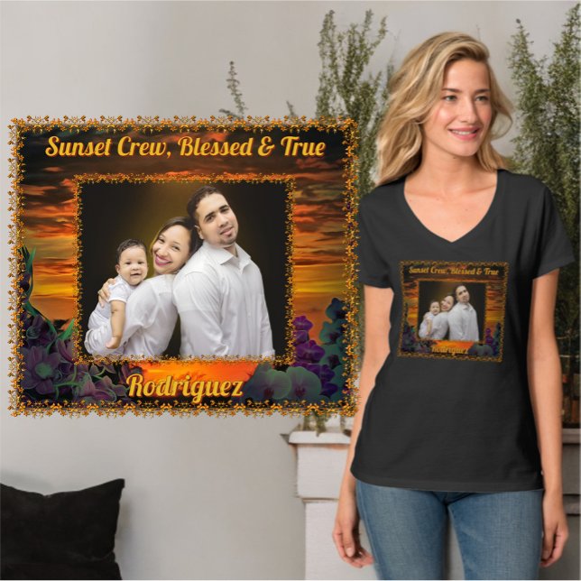Sunset Crew Blessed & True 2584 T-Shirt (Creator Uploaded)
