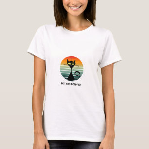 Sunset Crown Cat - Best Cat Mom Ever T-Shirt
