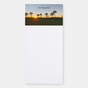Sunset Customizable Magnetic Notepad