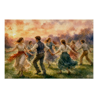 Sunset Dance Gathering,   Poster