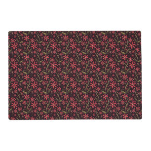 Sunset   Dancing Watercolor Daisies Placemat