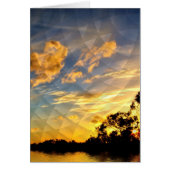 Sunset dimensions Card (Front)