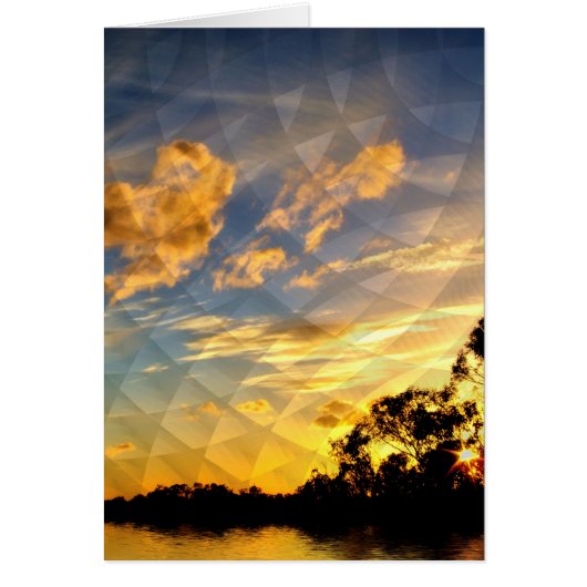 Sunset dimensions Card (Front)