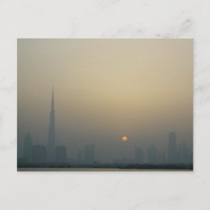 Sunset, Dubai Postcard