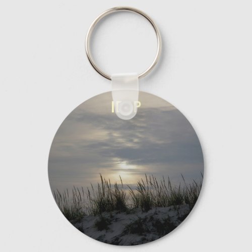 Sunset Dune Grass IBSP Keychain