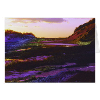 Sunset early winter cards