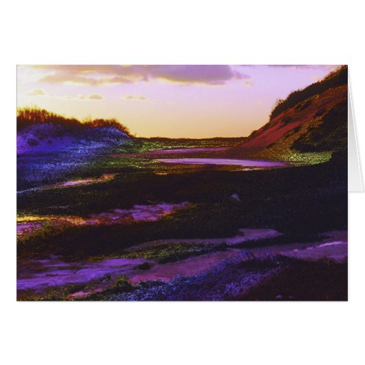 Sunset early winter cards (Front Horizontal)