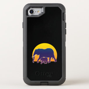 Sunset Elephants OtterBox Defender iPhone SE/8/7 Case