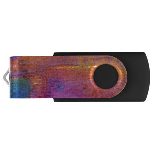 Sunset Emotion dreamy mauve lilac abstract Flash Drive