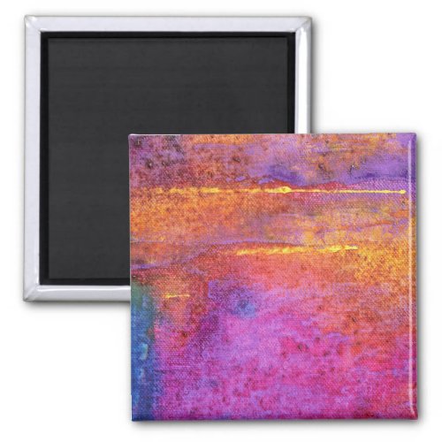 Sunset Emotion dreamy mauve lilac abstract Magnet