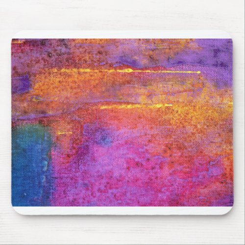 Sunset Emotion dreamy mauve lilac abstract Mouse Pad