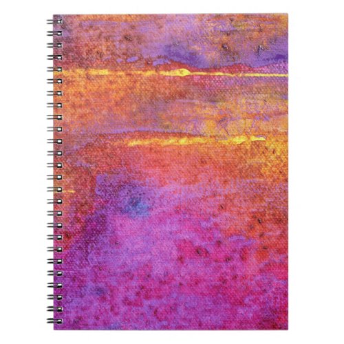 Sunset Emotion dreamy mauve lilac abstract Notebook