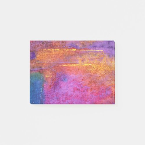Sunset Emotion dreamy mauve lilac abstract Post_it Notes