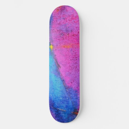 Sunset Emotion Extreme expressive abstract Skateboard