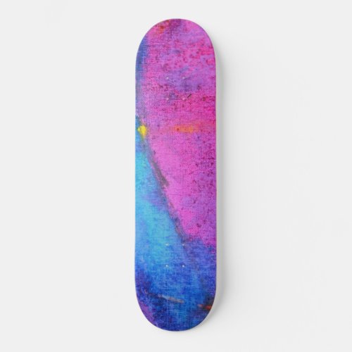 Sunset Emotion Extreme expressive abstract Skateboard