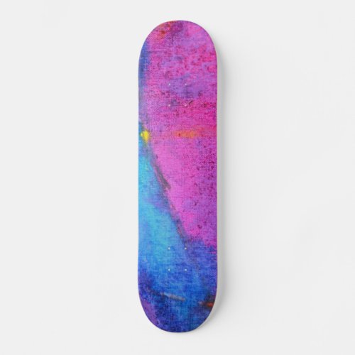 Sunset Emotion Extreme expressive abstract Skateboard