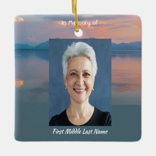 Sunset Evening Sky Dusk Memorial Pocket Keepsake