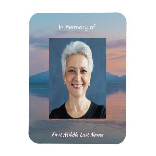 Sunset Evening Sky Dusk Memorial Pocket Keepsake