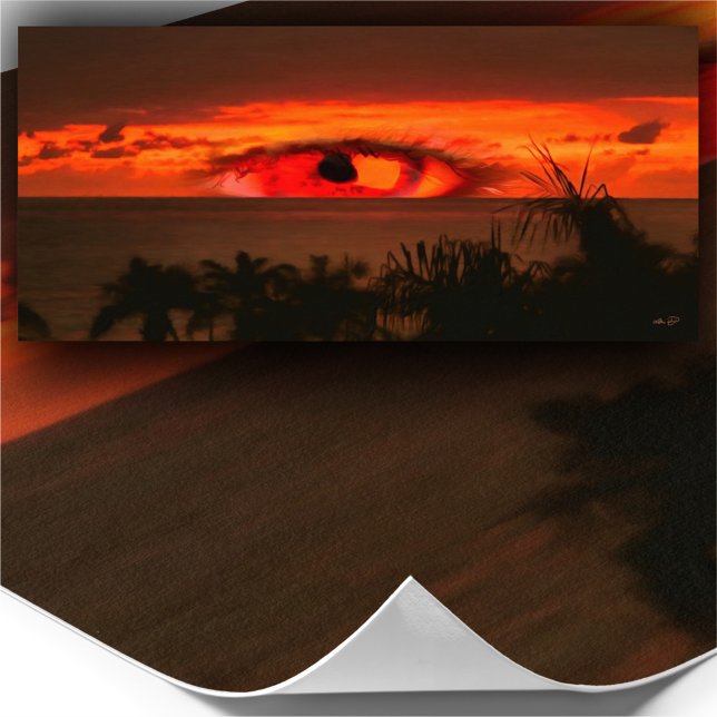 Sunset Eye 2106 Art Print (Creator Uploaded)