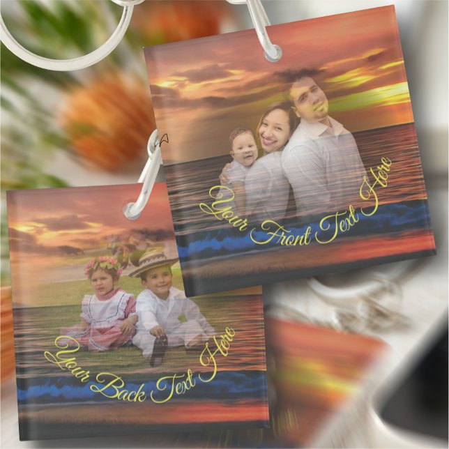 Sunset Family 1577 Keychain (Creator Uploaded)