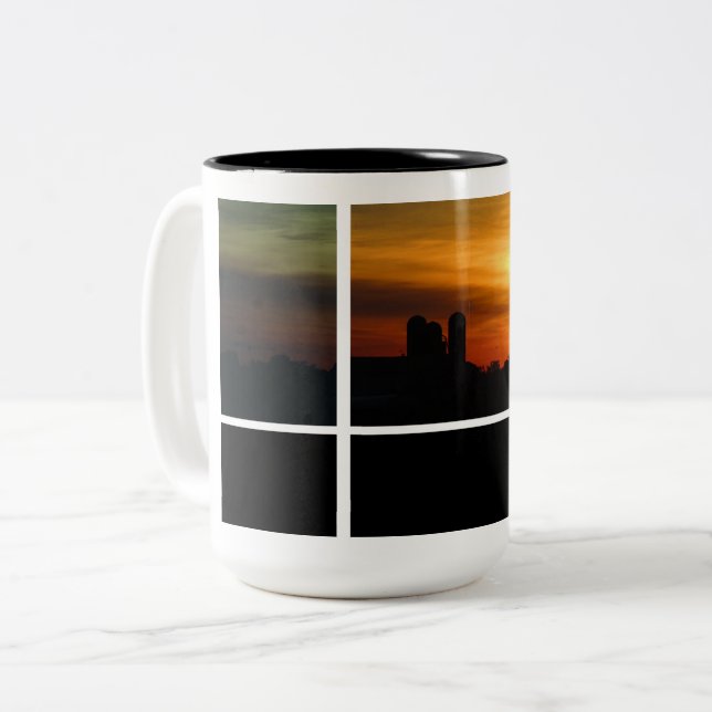Sunset Farm Mug (Front Left)