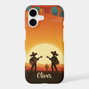 Sunset Fiesta – Whimsical Desert Celebration iPhone 17 Case