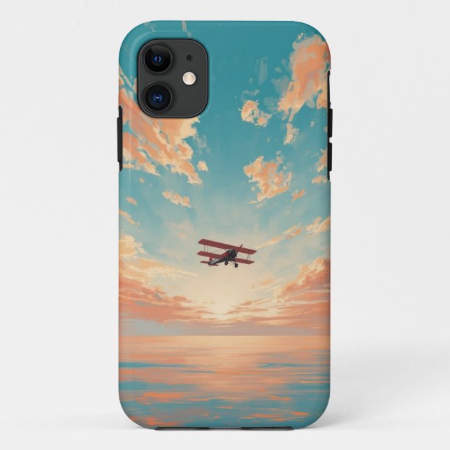Sunset Flight Adventure Mobile Case (Back)