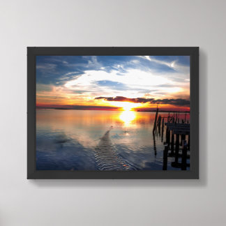 Sunset Flight Framed Art