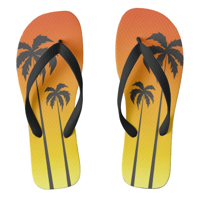 Sunset Flip Flops (Footbed)