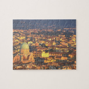 Sunset Florence Italy 1995 Jigsaw Puzzle