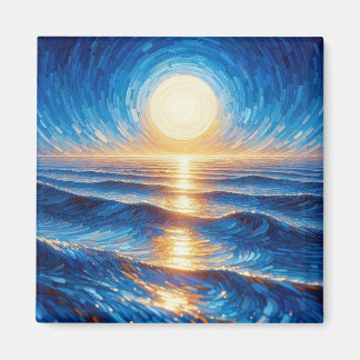 Sunset Fridge Magnet