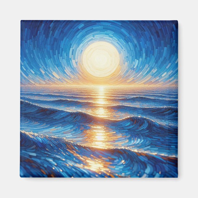 Sunset Fridge Magnet (Front)