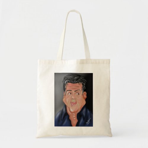 Sunset Funny Rocky  Actor 80s Balboa  Poster Tote Bag