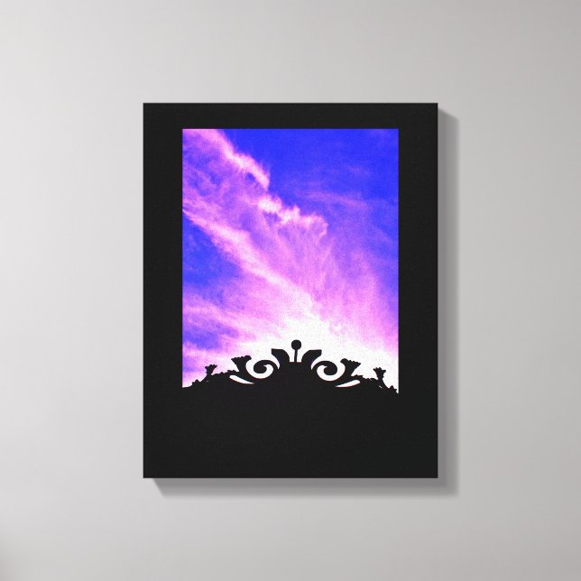 Sunset Gate Canvas Print (Front)