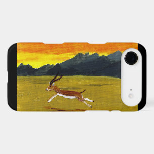 Sunset Gazelle Orange Black Case-Mate Samsung Gala iPhone 17 Air Case