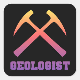 Sunset Geologist Sticker