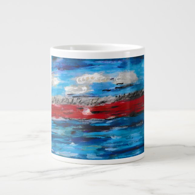 Sunset Giant Coffee Mug (Front)