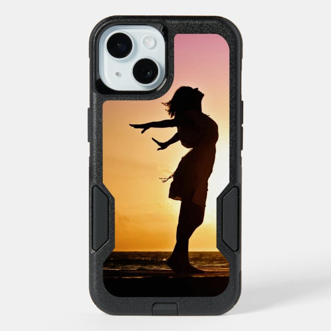 Sunset Girl iPhone Case (Back)