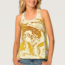 Sunset gold abstract swirls personalize diy