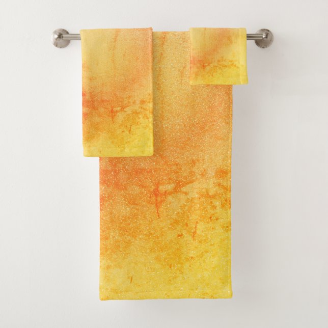 Sunset Gradient Luxury Towel Set (Insitu)