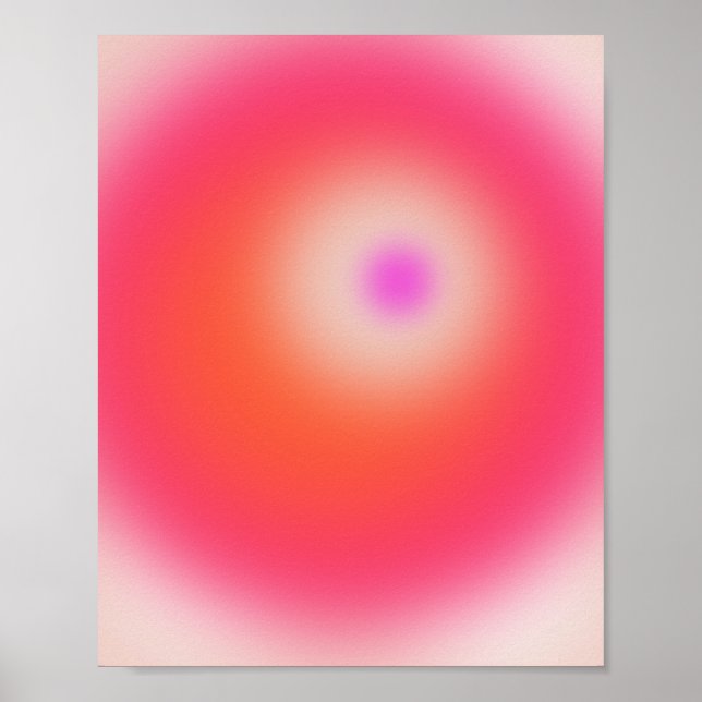 Sunset Gradient Poster (Front)