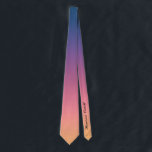 Sunset Gradient Purple and Pink Pastel Neck Tie<br><div class="desc">Introducing our exquisite Sunset Gradient Pink and Purple Necktie – a captivating accessory that embodies the breathtaking beauty of a serene sunset. This necktie is a true masterpiece, designed to add a touch of enchantment to your attire. The delicate transition from pink to purple creates a mesmerizing gradient reminiscent of...</div>