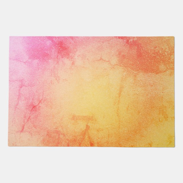Sunset Gradient Welcome Mat (Front)